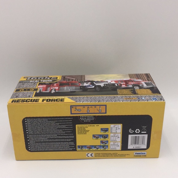 Tonka Real Tough Rescue Force Electricity Utility Service Toy Vehicle - Picture 6 of 14